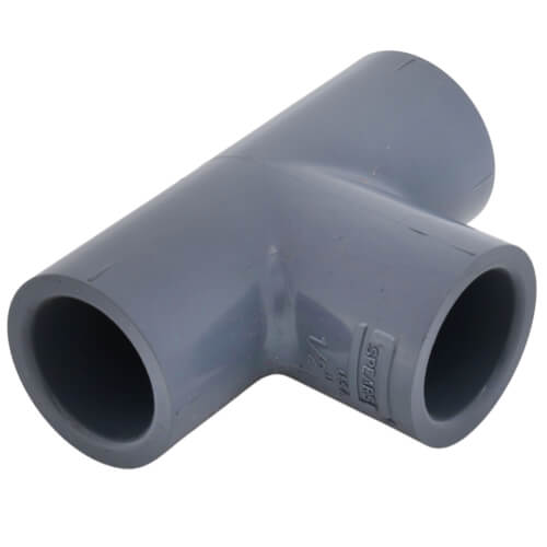 Main product image of 1/2" CPVC Schedule 80 Tee (Socket)