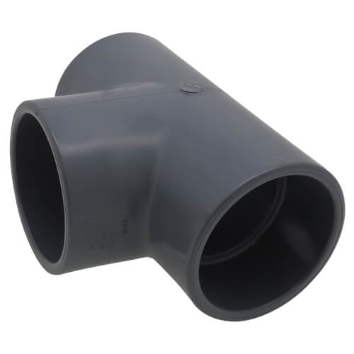 Main product image of 3" CPVC Schedule 80 Tee (Socket)
