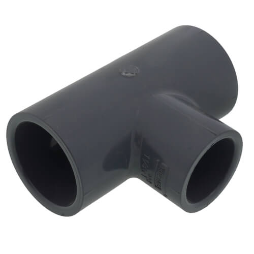 Main product image of 1-1/4" x 1" x 1" PVC Schedule 80 Reducing Tee