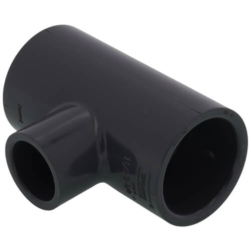 Main product image of 1-1/4" x 1-1/4" x 3/4" PVC Schedule 80 Reducing Tee