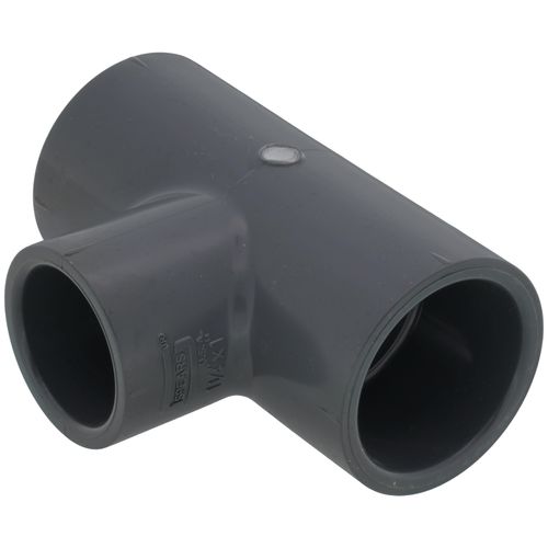 Main product image of 1-1/4" x 1-1/4" x 1" PVC Schedule 80 Reducing Tee