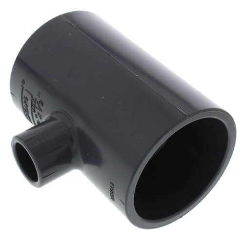 Main product image of 2" x 2" x 1/2" PVC Schedule 80 Reducing Tee
