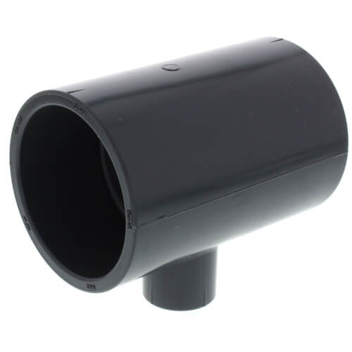 Main product image of 2" x 2" x 1/2" PVC Schedule 80 Reducing Tee