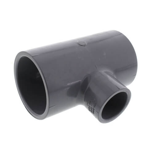 Main product image of 2" x 2" x 1" CPVC Schedule 80 Reducing Tee (Socket)
