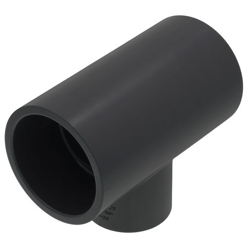 Main product image of 2" x 2" x 1/4" PVC Schedule 80 Reducing Tee