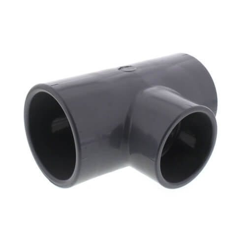 Main product image of 2-1/2" x 2-1/2" x 2" CPVC Schedule 80 Reducing Tee (Socket)