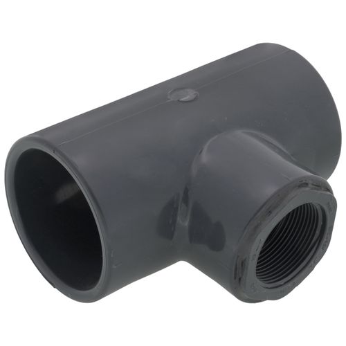 Main product image of 2-1/2" x 2-1/2" x 2" PVC Schedule 80 Reducing Tee