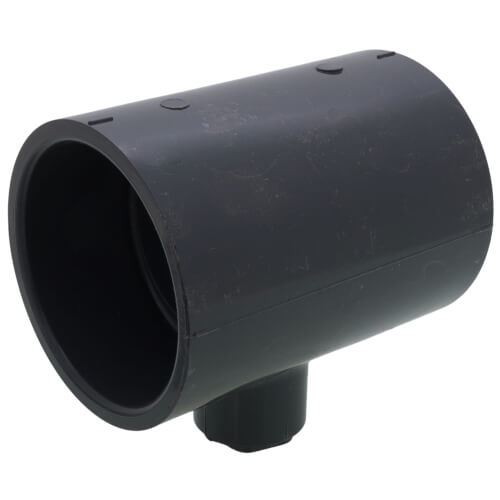 Main product image of 3" x 3" x 1/2" PVC Schedule 80 Reducing Tee