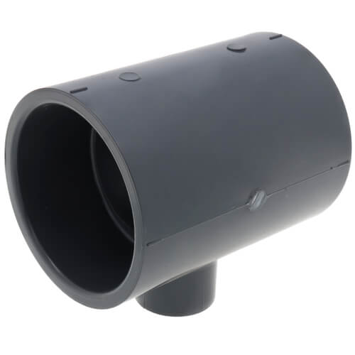 Main product image of 3" x 3" x 1" PVC Schedule 80 Reducing Tee