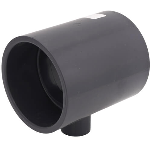 Main product image of 4" x 4" x 1" PVC Schedule 80 Reducing Tee