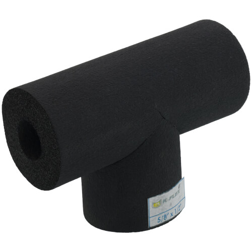 Main product image of 5/8" (ID) x 1/2" K-Fit Pipe Insulation Tee
