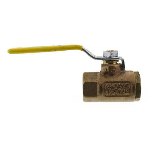 Main product image of 1" Bronze Threaded Shut Off Ball Valve (43 Cv)