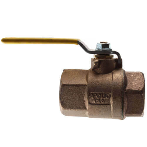Main product image of 1-1/4" Bronze Threaded Shut Off Ball Valve (48 Cv)
