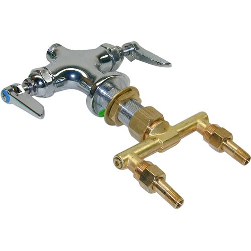Main product image of Double Pantry Base Faucet, Swivel Outlet, Single Hole Base, Less Nozzle, B-0200-LN