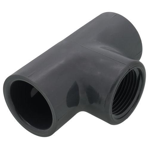 Main product image of 1" PVC Schedule 80 Tee (S x FPT)