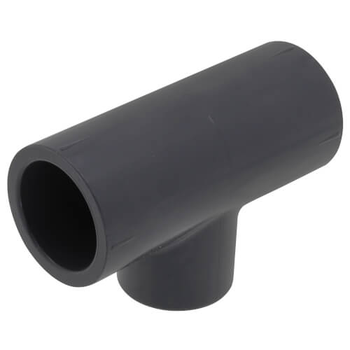 Main product image of 3/4" x 3/4" x 1/2" PVC Schedule 80 Reducing Tee (S x FPT)