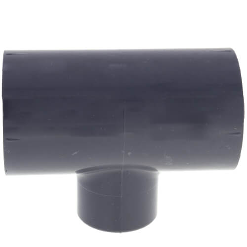 Main product image of 1" x 1" x 1/2" PVC Schedule 80 Reducing Tee (S x FPT)
