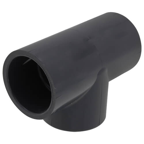 Main product image of 1-1/4" x 1-1/4" x 1/2" PVC Schedule 80 Reducing Tee (S x FPT)