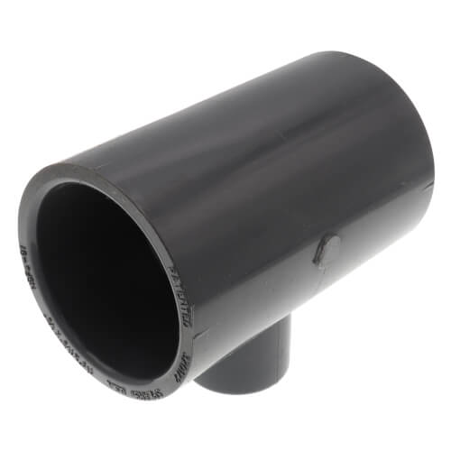 Main product image of 1-1/2" x 1-1/2" x 1/2" PVC Schedule 80 Reducing Tee (S x FPT)