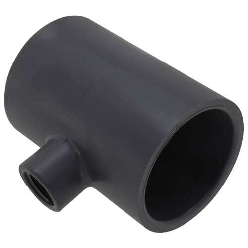 Main product image of 2" x 2" x 1/2" Schedule 80 Reducing Tee (S x FPT)
