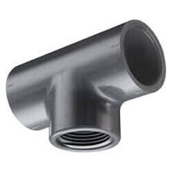 Main product image of 2" x 2" x 1-1/4" Schedule 80 Reducing Tee (S x FPT)