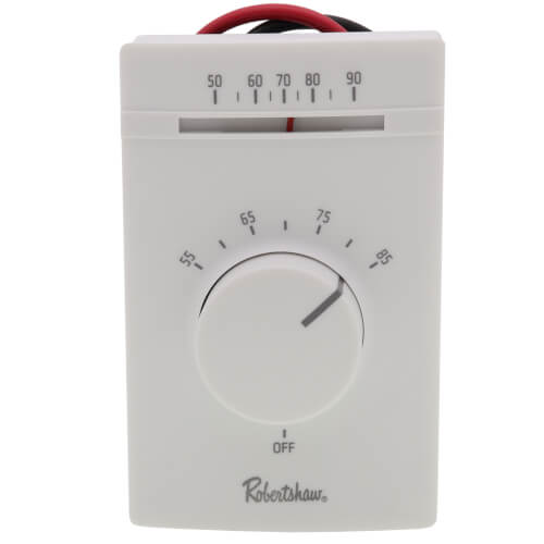 Line Voltage Thermostat, DPST (Heating)