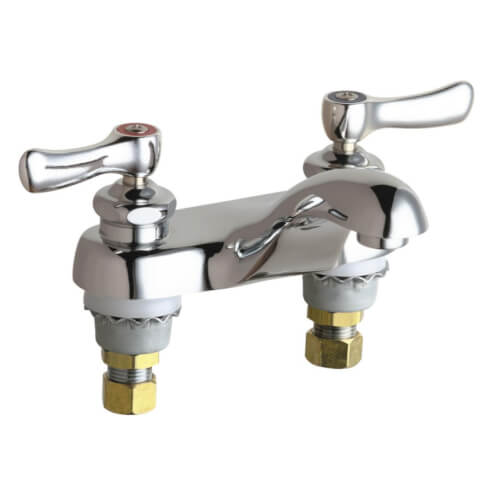 Main product image of 2.2 GPM 4" Deck-Mounted 2 Handle Manual Lav Faucet, 802-ABCP