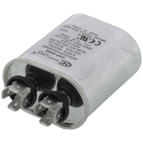 Main product image of 5 MFD 370v Oval Run Capacitor, 802007046