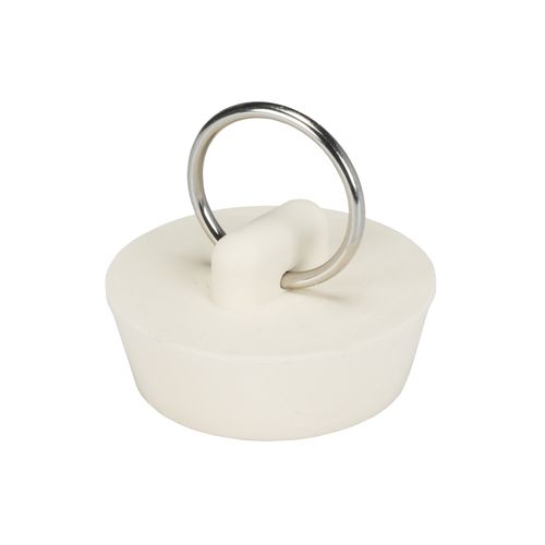 Main product image of 1-1/4" Rubber Drain Stopper (White)