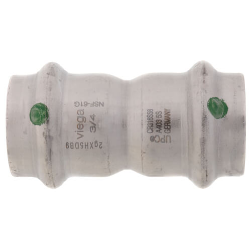 Main product image of 3/4" ProPress 316 Stainless Steel Coupling w/ EPDM Seal