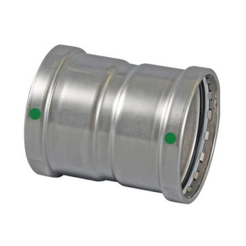 Main product image of 2-1/2" ProPress 316 Stainless Steel XL Coupling w/ EPDM Seal