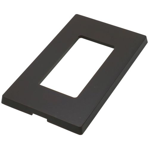 Main product image of 1-Gang Electrical Wall Plate, Decora Screwless (Brown/Mahogany)