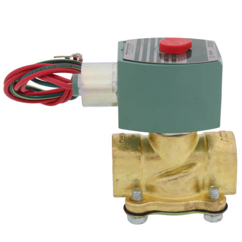 Main product image of 3/4" 2-Way Normally Open Low Pressure Gas Solenoid Valve (295,000 BTU)