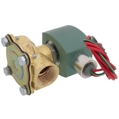 Main product image of 3/4" 2-Way Normally Open Low Pressure Gas Solenoid Valve (295,000 BTU)