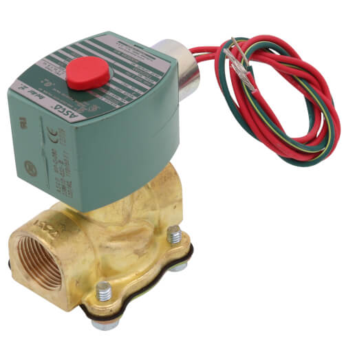 8030G083 Asco RedHat 8030G083 3/4" 2Way Normally Open Low Pressure Gas Solenoid Valve