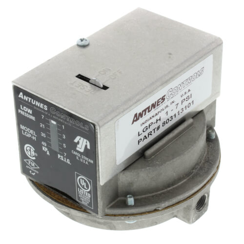 803113101 Antunes 803113101 LGPH Manual Reset SPDT Low Gas