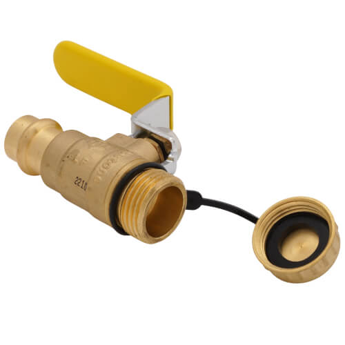 Main product image of 1/2" Press x Hose Full Port Ball Valve (Lead Free)