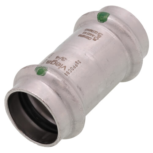 Main product image of 3/4" ProPress 316 Stainless Steel Coupling w/ EPDM Seal - No Stop