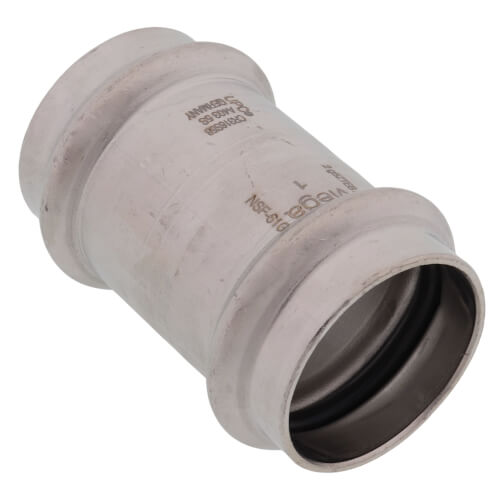 Main product image of 1" ProPress 316 Stainless Steel Coupling w/ EPDM Seal - No Stop