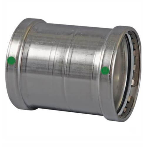Main product image of 4" ProPress XL 316 Stainless Steel Coupling w/ EPDM Seal - No Stop