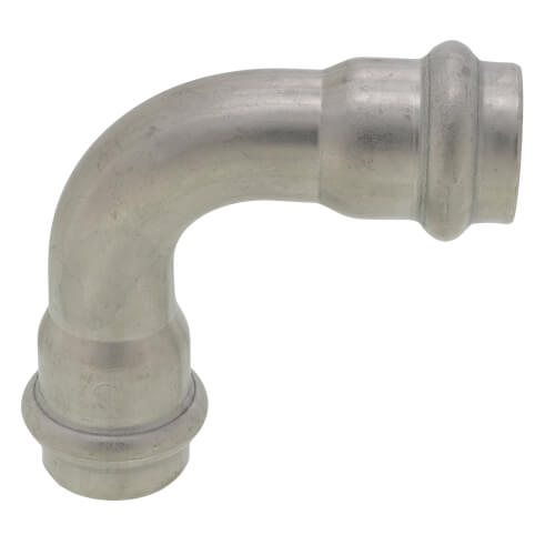 Main product image of 1/2" ProPress Stainless Steel 90-Degree Elbow w/ EPDM Seal