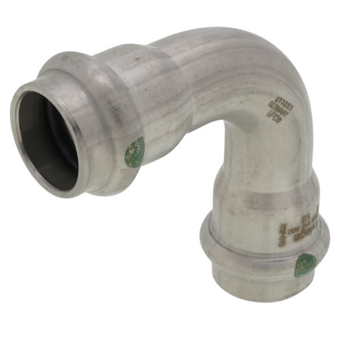 Main product image of 1/2" ProPress Stainless Steel 90-Degree Elbow w/ EPDM Seal