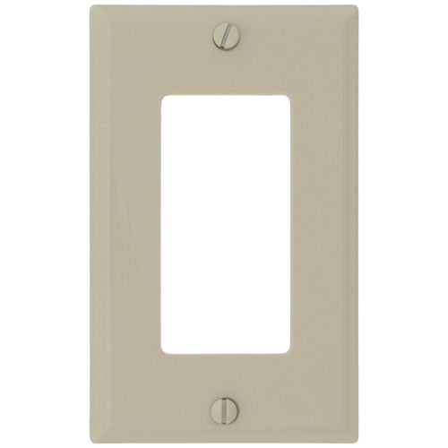 Main product image of 1-Gang Decora Electrical Wall Plate (Ivory)