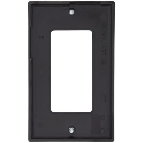 Main product image of 1-Gang Decora Electrical Wallplate, GFCI, Nylon (Brown)