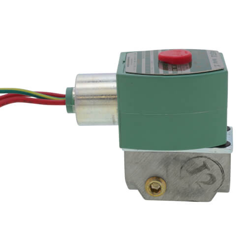 Main product image of 1/8" Normally Closed 2-Way Aluminum Solenoid Valve (120/60VAC)