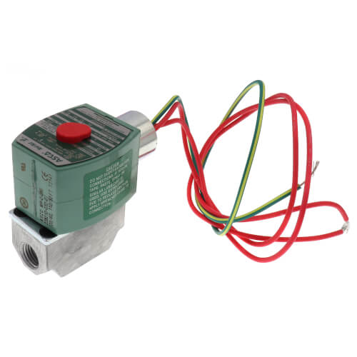 8040H7 Asco RedHat 8040H7 1/4" Normally Closed Gas Valve, AirFuel