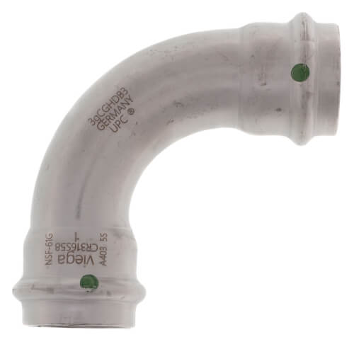 Main product image of 1" ProPress Stainless Steel 90-Degree Elbow w/ EPDM Seal