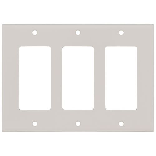 Main product image of 3-Gang Decora Electrical Wall Plate (Light Almond)