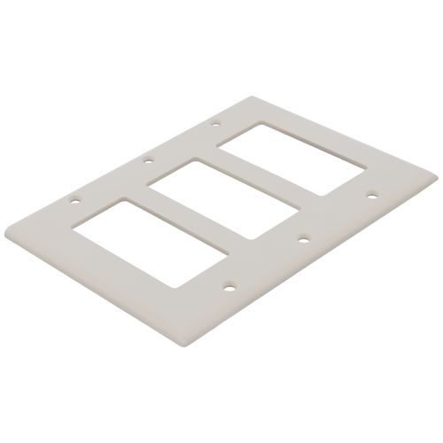 Main product image of 3-Gang Decora Electrical Wall Plate (Light Almond)