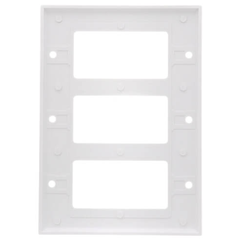 Main product image of 3-Gang Decora Electrical Wall Plate, GFCI (White)